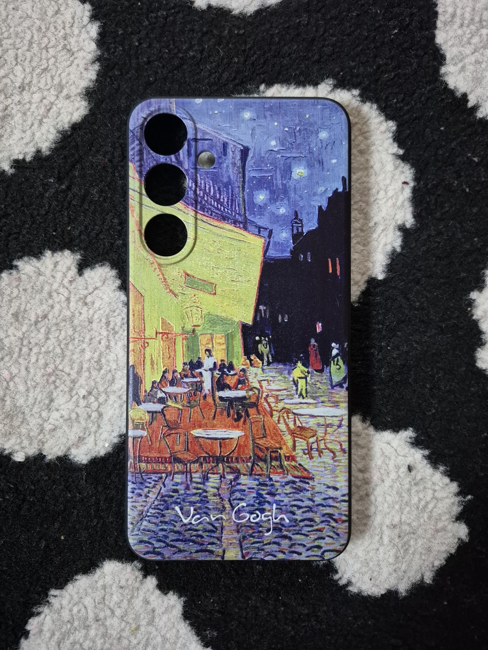 Van Gogh Café Terrace Galaxy S24 Plus Phone Case in Vibrant Multi-Color